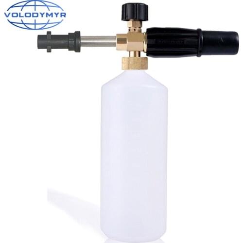 Volodymyr Snow Foam Lance Generator for Karcher K Series K2 K3 K4 K5 K6 K7 1L Capacity High Pressure Washer Gun Jet Foamer