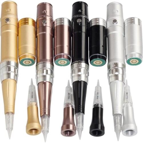 Multifunction Professional Electric Lip Eyebrow Microblading Rechargeable Permanent Makeup Wireless Tattoo Machine