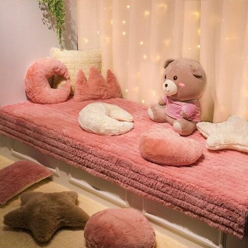 Living room/bedroom soft carpet Plush bay window cushion windowsill tatami blanket decoration simple modern bedroom balcony mat