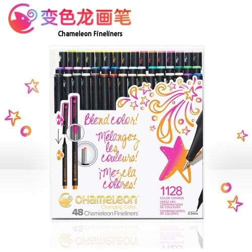 British Chameleon Fineliners / Needle Markers Paint Set, Colored Hook Pen, Glide, Painting Art Drawing Pen, Marker Art Supplies