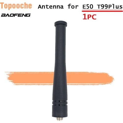 Original Baofeng E50 Antenna UHF 400-480MHz BF-T99plus Antenna Walkie Talkie Antenna for E50 T99plus Two Way Radio