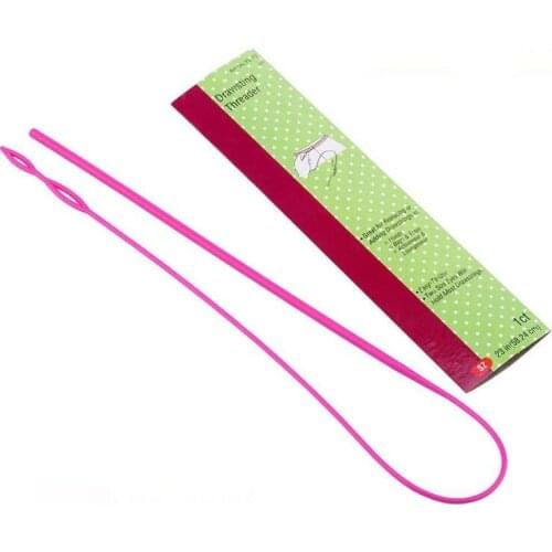 Plastic Elastic Belt Rope Band Drawstring Cord Threader Threading Tool Sewing soft and durable