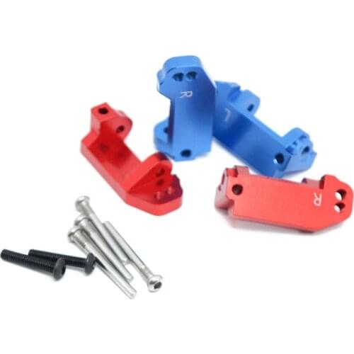 2pcs RC Alloy Caster Block for Traxxas 1/10 2WD Slash/Stampede/Rustler/Nitro Slash-Replaces Part 3632