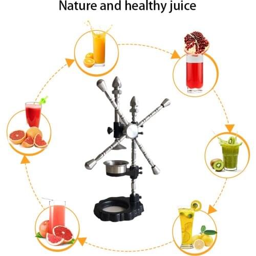 Manual juicer household stainless steel fruit juicer mini juicer durable juicer