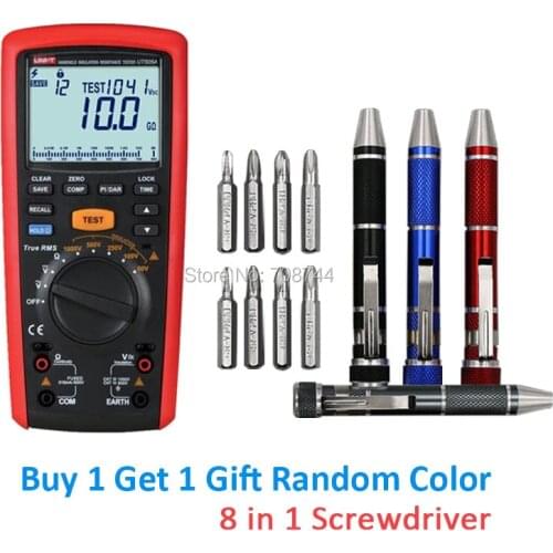 UNI-T UT505B Handheld Digital Insulation Resistance Tester Megger AC/DC Voltage Measurement