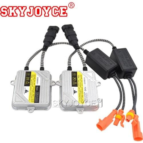 SKYJOYCE 55W 12V DC Car Headlight Xenon HID Ballast Ignition Electronic Ballast For 55W HID Kit Xenon H7 H4 H1 H3 H11 9005 9006