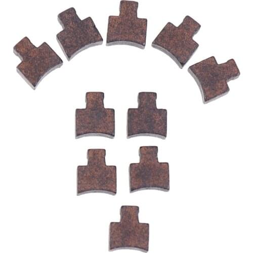 For RS550 BOSCH MAKITA DEWALT METABO Milwaukee carbon brush replace 10pcs