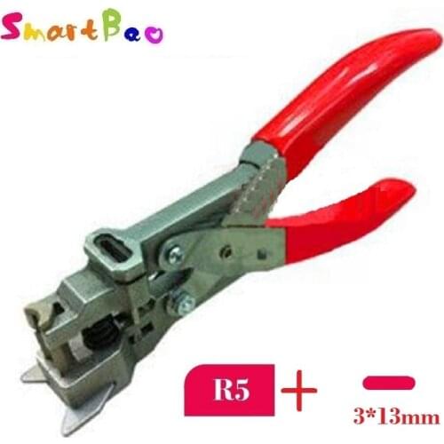 3X13mm Hole Punch and R5 Corner Punch for PVC Card, Photo, Paper; 2 in 1 Punch Cutter Paper Punches