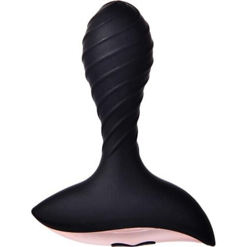 USB Thread Vibrator Anal Plug Gay Soft Prostate Massager Masturbator G-spot Sex Toys for Men Sex Products Erotic Toys Buttplug