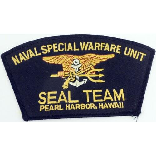 Naval Special Warfare Unit SEAL TEAM Embroidered Patch Military Store