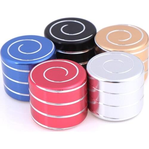 Copper/ Aluminum Alloy Decompression Hypnosis Rotary Gyro Adult Fingertip Toy Children Toys Gift Vortecon Kinetic Desktop Toys