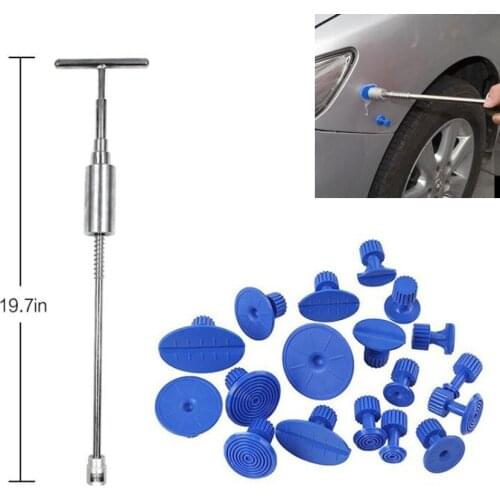 YAQUICKA Car Paintless DIY Vehicle SUV Exterior Body Slide Hammer Dent Puller Hail Glue Tabs Repair Tool Kit For Bmw Chevrolet