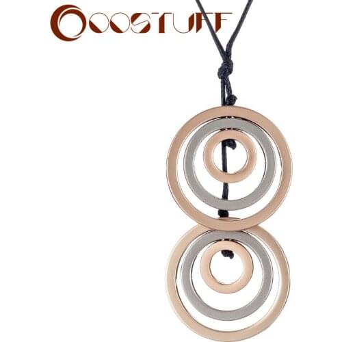 Women Jewelry Long Necklaces for Women Choker Original Statement necklaces & pendants Alloy Rope Chain Jewellery Suspension New