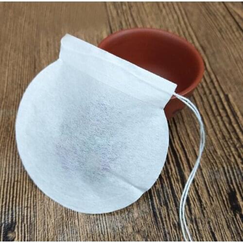 10000pcs/lot Creative Round Shape Tea bags, Disposable food grade Filter Paper Bags coffee bags