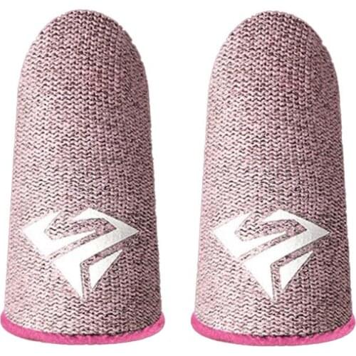 2Pcs Games Sweat-Proof Finger Gloves Anti-slip Cot Sleeve for PUBG Touch Screen