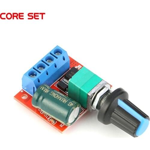 5Pcs 5A 90W PWM 12V DC Motor Speed Controller Module DC-DC 4.5V-35V Adjustable Speed Regulator Control Governor Switch 24V