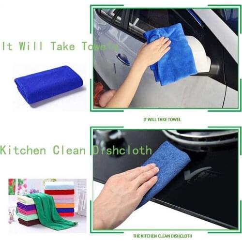 50pcs Auto Glass Towels Cloths Duster Microfiber No-scratch No-scratch Detailing Cleaning Soft Cloth 25x25cm