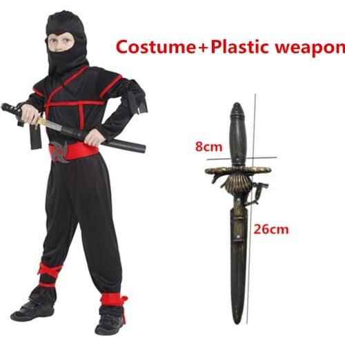Ninja Cosplay Costume Boys Kids Carnival Halloween Festival Costumes For Children Fancy Party Dress
