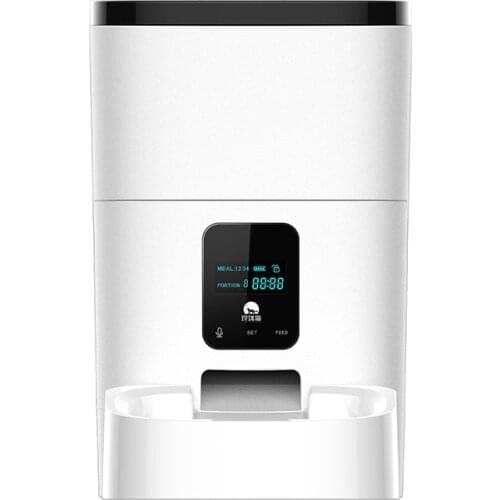 4L automatic feeder for pets intelligent timing and quantitative feeding WiFi video remote automatic cat and dog feeder