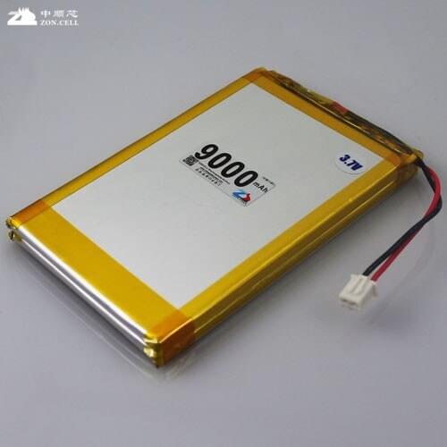 In the core 3.7V 9000mAh large capacity lithium polymer battery 9AH mobile field emergency power backup Rechargeable Li-ion Cell
