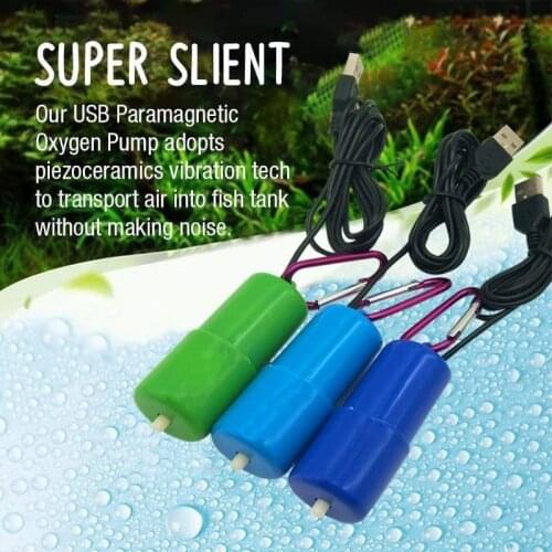 Mini USB Oxygen Pump Aerator Aquarium Fish Tank Oxygen Air Pump Mute Energy Saving Aquarium Aquatic Fish Tank Supplies Dropship