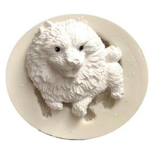 Doggy silicone mold DIY chocolate cake fondant epoxy mold cake baking tool