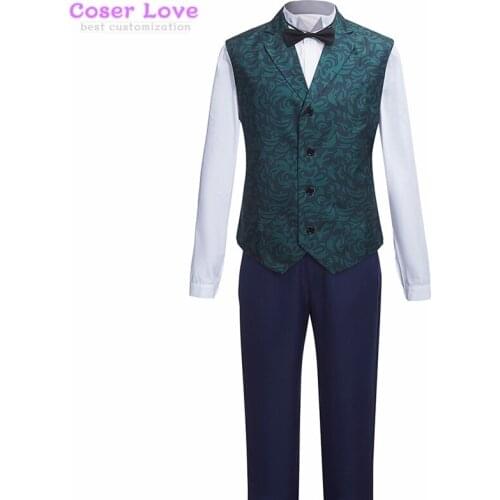 Shadows House Shaun Cosplay Costume Halloween Christmas New years Clothing