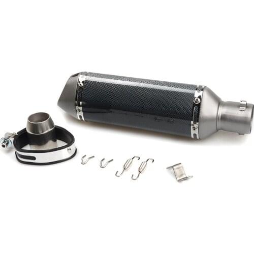 51MM Motorcycle Exhaust Pipe With Muffler For Kawasaki ZX9R ZX-9R ZX 9R ZX-6R ZX6R ZX636R ZX6RR 2000 2001 2002 2003 2004