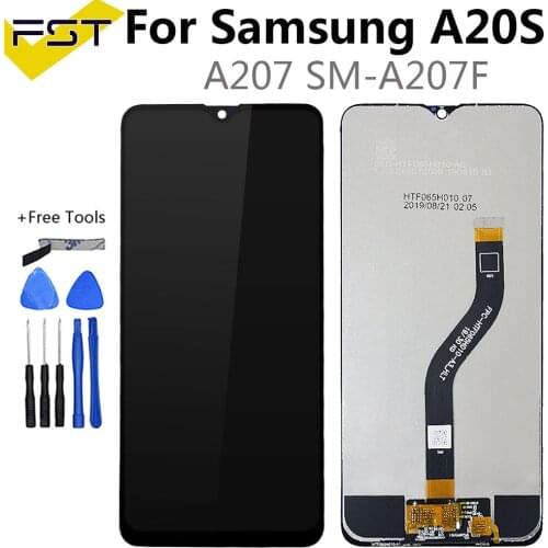 6.5''For Samsung A20s A207 SM-A207F Lcd Display+Touch Screen Digitizer Assembly for Samsung A20s SM-A207F A2070 Module