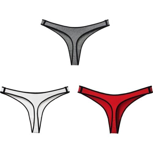 3pcs Pack Women Lingerie Sexy Panties Set Underwear for Women Underpants Cotton Knickers Thongs Briefs for Women Bikini Bottoms