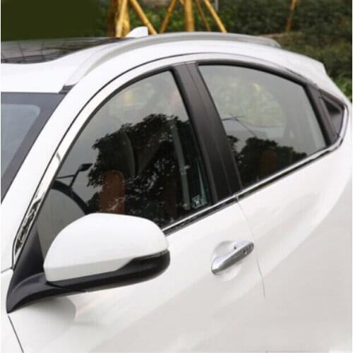 ACCESSORIES 10PCS FIT FOR Honda HR-V / VEZEL CHROME WINDOW LINING MOULDING COVER TRIM GARNISH ACCENT LINE SURROUND 2014-2016