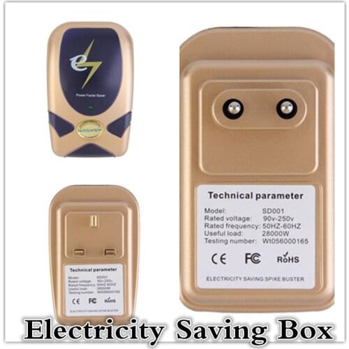 Power Factor Saver Electricity Saving Saver Energy Box Energy Saver 90V-240V Power Electricity Saving Box current saver