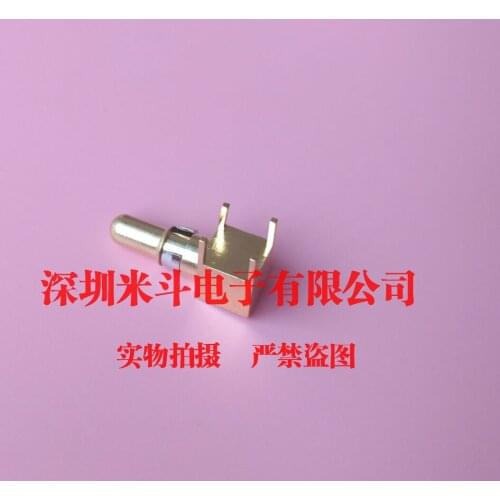 ERNI 594168 European Socket Connector Power Terminal Bent Male 4 Foot Welding Module