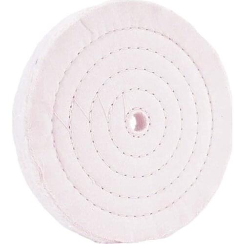 8-inch Polishing Wheel 70-layer Flannel Wheel Mirror Polished Buffing Wheel For Stainless Steel Wood Metals Polishing Accessory