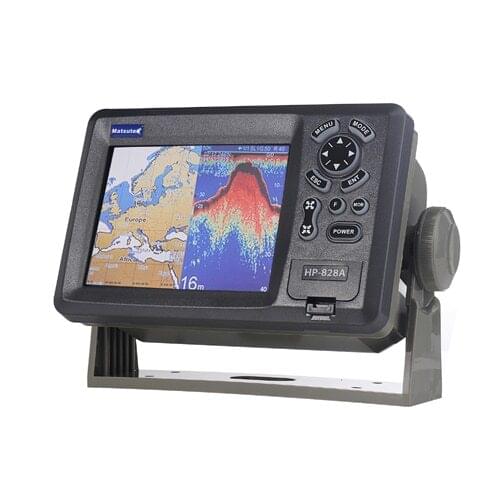 Matsutec HP-828A 8'' color LCD marine ship GPS plotter navigator combo with AIS class B transponder marine electronics navicom