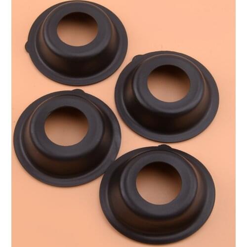 4pcs Carburetor Slide Diaphragm Membranes Fit For Yamaha SR250 T Exciter XS650 S Heritage Special XJ900 R Seca XS1100 S Special