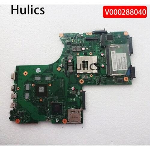 Hulics Original FOR TOSHIBA SATELLITE P870 P875 Laptop Motherboard V000288040 GL10FG 6050A2492401-MB-A02 main board