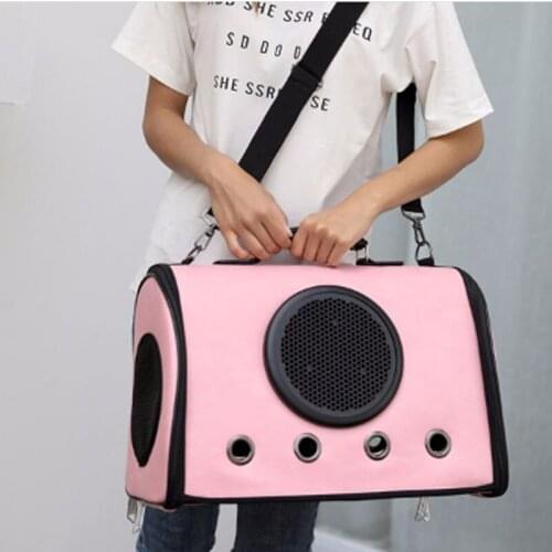 Fashion Pet Backpack Transparent Shoulder Astronaut Pet Bag With Open Bags On Both Sides Travel Pet Handbag For Small Cat Dog