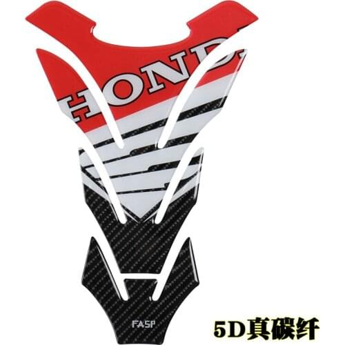 5D carbon fiber Motorcycle Tank Pad Protector Decal Stickers for HOND Competitive race motorcycle sports car TQ09