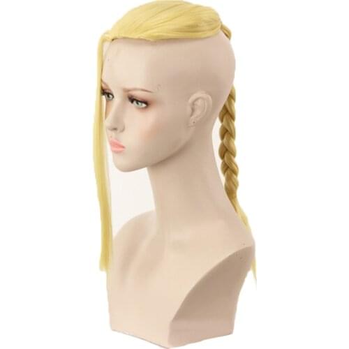 Anime Tokyo Revengers Draken Cosplay Wig Ryuguuji Ken Golden Heat Resistant Synthetic Hair Pelucas