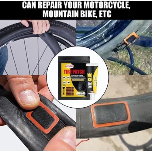 Eelhoe Tire Patch Universal Car Tire Patch Tyre Puncture High Truc Repair Car Motorcycle Wired Plug Durability Patch Streng E2X1