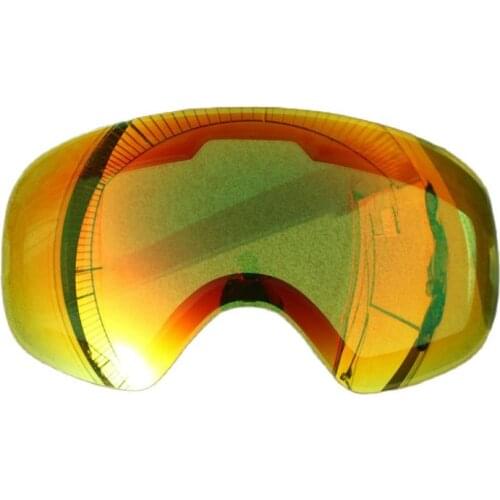 Professional DIY Double Layer Anti Fog Ski Goggles Lenses Changeable Skiing Eyewear Lens Night Vision Extra Lens For NANDN NG7