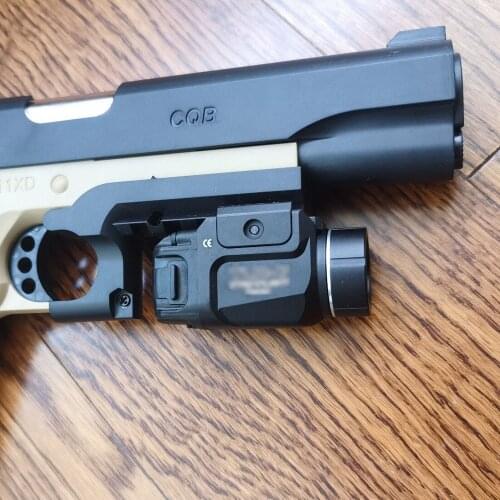 Tactical Compact Flashlight TLR Light Fits GLOCK 1 7 Hk USP CZ SIG SAUER SP2022 Defense Pistols Torch
