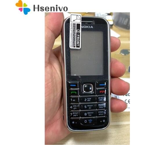 Original Nokia 6233 mobile phone with 2MP camera 3G loud speaker support Russian menu Russian keyboard refurbished
