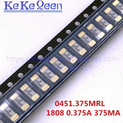 50PCS/LOT 1808 SMD fuses disposable fuse 250mA 315mA 375mA 400mA /0.25A 0.315A 0.375A 0.4A 125V 250V Original NEW