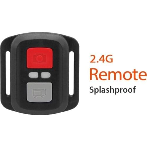 Black Waterproof Wireless 2.4G Remote Control Shutter for EKEN H9R H8R H6S H7S H5S PLUS Sport Action Camera DV Controller