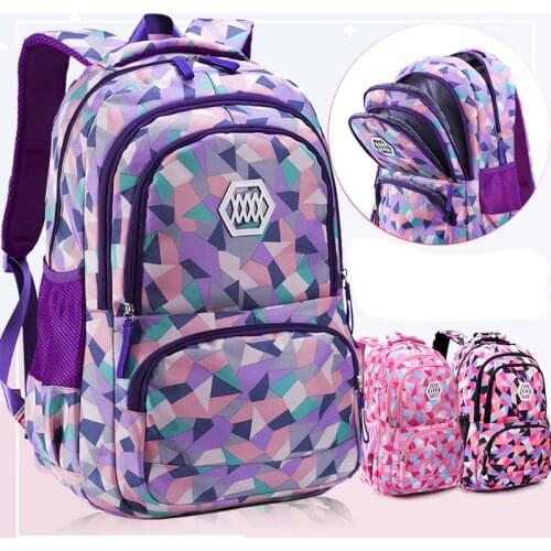 2020 hot new children school bags for teenagers boys girls big capacity school backpack waterproof satchel kids book bag mochila