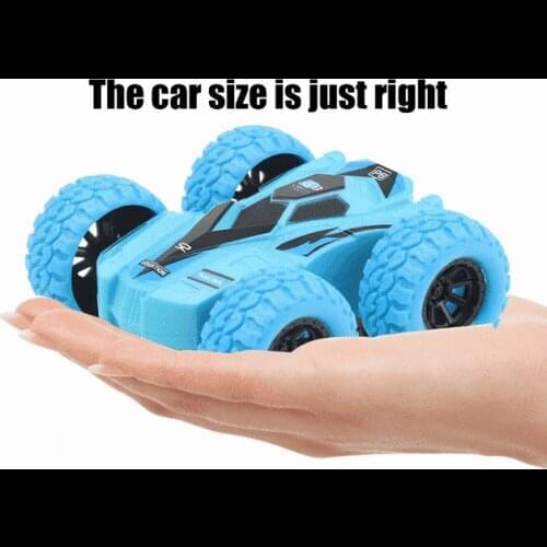 Children Inertia Double-sided Dump Truck Resistant Falling 360 Tumbling Spinning Toy Car Turned To Kid Gift Toys