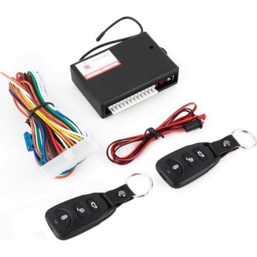 Car Auto Remote Central Kit Door Lock Locking Vehicle Keyless Entry System With Remote Controller Car Styling Accessories