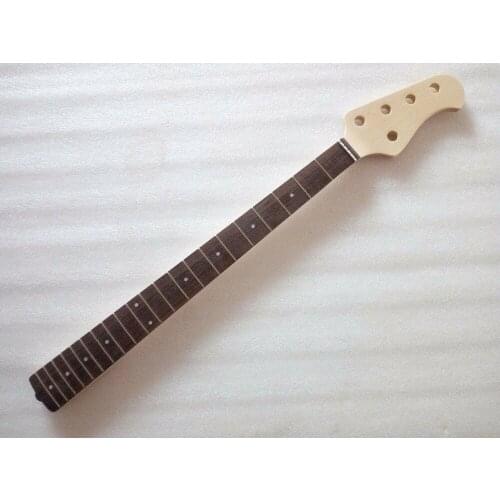 Electric bass guitar neck 5 string Maple wood Rosewood 21 fret parts